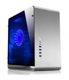 Caixa MICRO-ATX Jonsbo UMX3 Prata, Lateral Acrilico