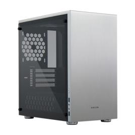 Caixa Micro-ATX Jonsbo C3 Plus Prata, Vidro Temperado