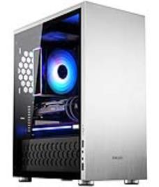 Caixa Micro-ATX Jonsbo C3 Plus Prata, Vidro Temperado