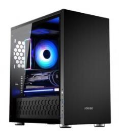 Caixa MICRO-ATX Jonsbo C3 Plus Preta, Vidro Temperado