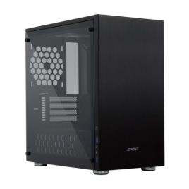Caixa Micro-ATX Jonsbo C3 Plus Preta, Vidro Temperado