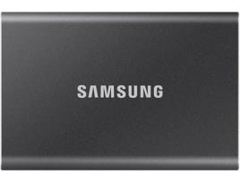 Disco Externo SSD SAMSUNG T7 (1 TB - USB 3.2 Gen 2 - 1050 MB/s)