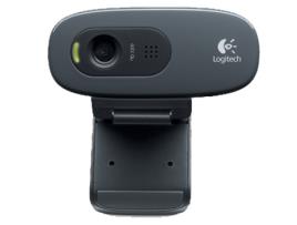 Webcam LOGITECH C270 (HD - 3 MP - Microfone Incorporado)