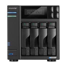 NAS ASUSTOR AS6604T 4 Bay J4125 2.0GHz QC 4GB DDR4 2xM.2PCIe + 4xSATA3 2x2.5 GbE 3Yr Wrt