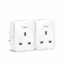 Tomada TP-LINK WiFi Smart Smart Home Live Remoto Tapo app - Tapo P100(2-pack)