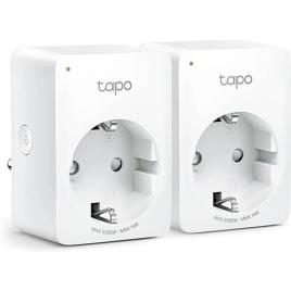 Tomada Inteligente TP-Link Tapo P100 - Pack 2 un - Branco