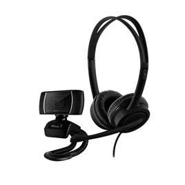 Pack Headset e Webcam Trust Home Office