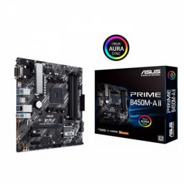 Motherboard MOTHERBOARD ASUS PRIME B450M-A II AMD AM4 B450 4DDR4 USB3.11 M.2