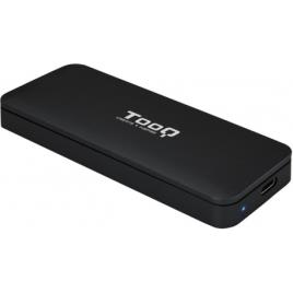 Caixa SSD Tooq M.2 NVME - USB 3.1 Gen 2 Preto