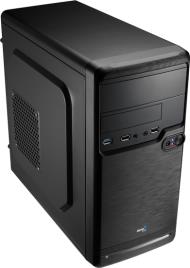 AEROCOOL - Caixa AEROCOOL QS-182 - MICRO-ATX/MINI-ITX MINI-TOWER 1XUSB3.0/2 XUSB2.0 BLACK - QS182