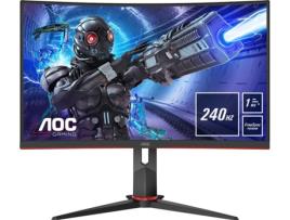 Monitor Curvo Gaming AOC C32G2ZE/BK (31.5'' - 1 ms - 240 Hz)