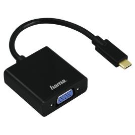 Adaptador HAMA USB-C para VGA, Full HD