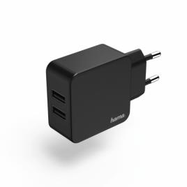 BOX HAMA Carregador 220V 2USB,2.4A, (10xPreto 6xBrancos 2xVermelhos 2xAzuis)