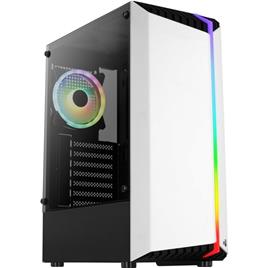 Caixa Gaming Aerocool Bionic V2 C/ RGB ATX Branca