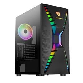 Caixa Semitorre ATX Aerocool Cronus LED RGB