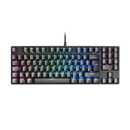 Teclado MARS GAMING MKREVO PRO RGB MECHANICAL TKL FULL KEYBOARD, OUTEMU SQ RED, PORTU