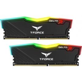 Team Group Kit 32GB (2 x 16GB) DDR4 3200MHz Delta Preto RGB