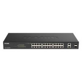 D-LINK 26-PORT POE+ GIGABIT SMART MANAGED SWITCH