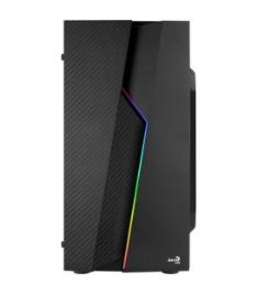 CAIXA  BOLT MINI MICRO-ATX, RGB 13 MODES, FULL SIDE WINDOW, 1X 8CM REAR FAN