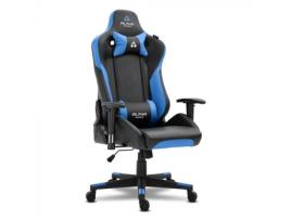 Cadeira Gaming  GAMER Zeta (Até 121 kg - Classe 4 - Preto e Azul)