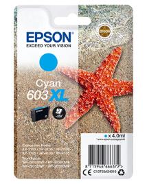 Tinteiro Original 603XL, Azul Ciano, Alto Rendimento, Embalagem Individual, C13T03A24020