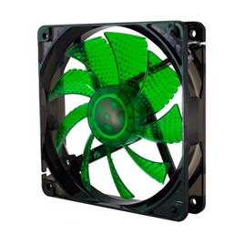 Ventoinha NOX Coolfan 120mm LED Green - NXCFAN120G