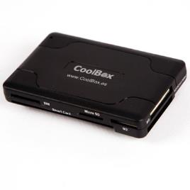 COOLBOX - LEITOR DE CARTÕES EXTERNO CRE-065 DNIe USB2.0 + CABO