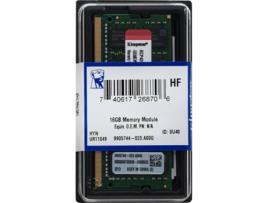 Memória RAM DDR4 KINGSTON KCP424SD8/16 (1 x 16 GB - 2666 MHz - CL 17 - Preto)