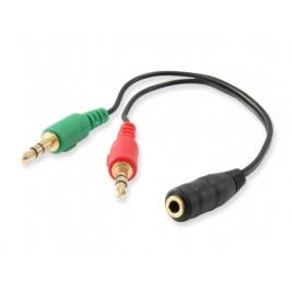 Cabo EQUIP Audio Split Female x 1 to Male x 2 - 147942