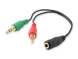 Cabo EQUIP Audio Split Female x 1 to Male x 2 - 147942