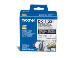 Etiqueta Brother Dk11221 23x23mm 1000un