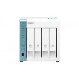 NAS QNAP - TS-431K - 4-bay SATA, ARM Quad-core 1.7GHz, 1GB RAM, HDD, 3xUSB3.0, 2x GbE LAN