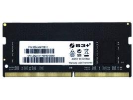 Memória RAM DDR4 S3+ S3S4N2619081 (1 x 8 GB - 2666 MHz - CL 19 - Preto)