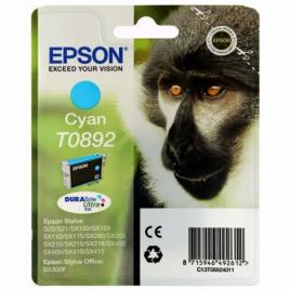 Tinteiro EPSON T0892 Ciano - Stylus S2x, SX1xx/2xx/4xx & Stylus Office BX300F