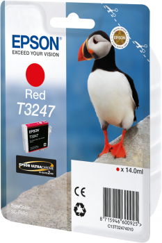 Tinteiro Vermelho T3247 Epson