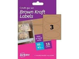 Etiquetas Kraft AVERY HBK03
