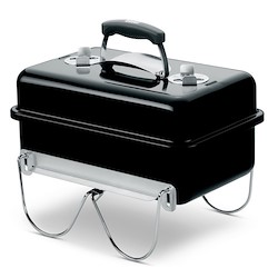 Barbecue a carvão WEBER GO ANYWHERE 41X26CM PRETO