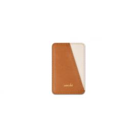 Carteira Moshi SnapTo Slim Castanho Caramelo