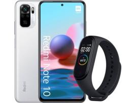 Smartphone XIAOMI Redmi Note 10 (6.43'' - 4 GB - 128 GB - Branco) + Mi Band 4