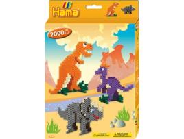 Kit de Mosaicos HAMA BEADS dino world