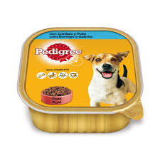 Comida Húmida para Cão Borrego e Galinha Pedigree 300g