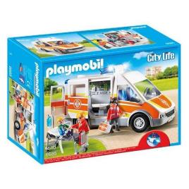 Ambulância com Luz e Som City Life Playmobil 6685