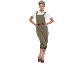 Fato de Mulher  Agricultora Dos Anos 40 (Tam: XL)