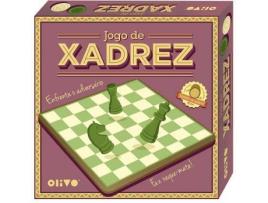 Jogo de Xadrez OLIVO Tabuleiro Madeira (Idade Mínima: 8)