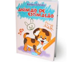 Livro Animais Coloridos de Estimação