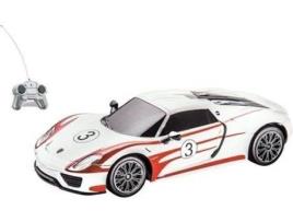 Carro Telecomandado RC  Porsche 918 (Branco - 19.5x8x5cm - Idade Mínima: 3)