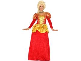 Fato de Mulher  Marquesa Vermelho (Tam: L)