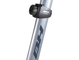 Bicicleta Estática PRO ACTION BH Nexor Plus (Branco - 142x55x101cm - Volante: 8 kg - Até: 130 kg)