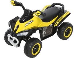 Mota infantil HOMCOM 370-096YL com Luzes e Música (Amarelo - 18 Meses)