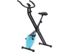 Bicicleta Estática VIDAXL 90482 (Azul - Dobrável)